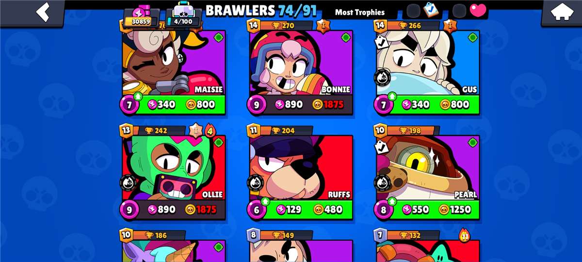 Game account sale Brawl Stars Game account sale Brawl Stars